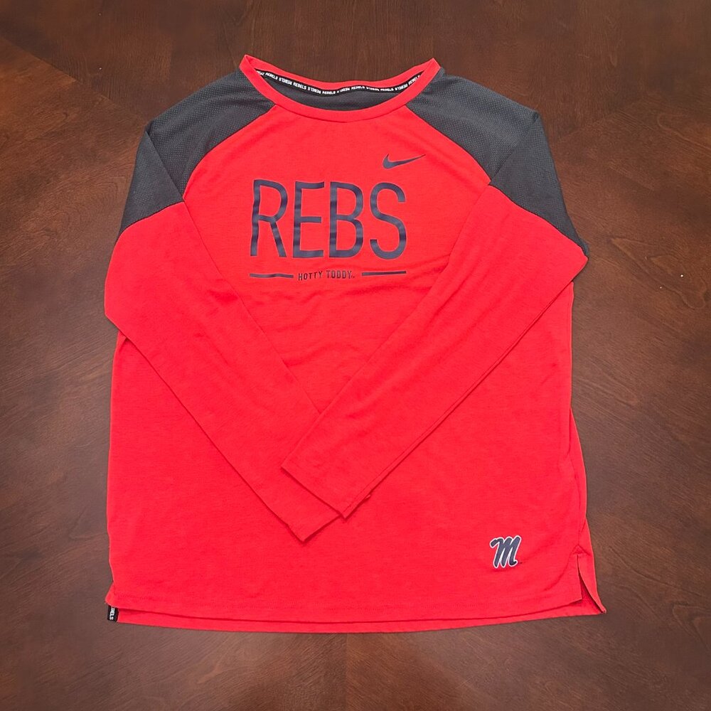 Women's Ole Miss Nike Long Sleeve Shirt